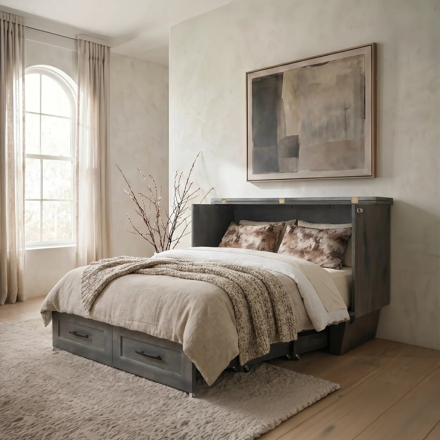Ashford Tri-Fold Dresser Bed