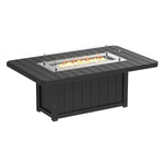 Lumin Fire Table Rectangular, 79" - Built for a Lifetime Outdoors