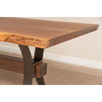Details of Industrial Modern Live Edge Wood Table