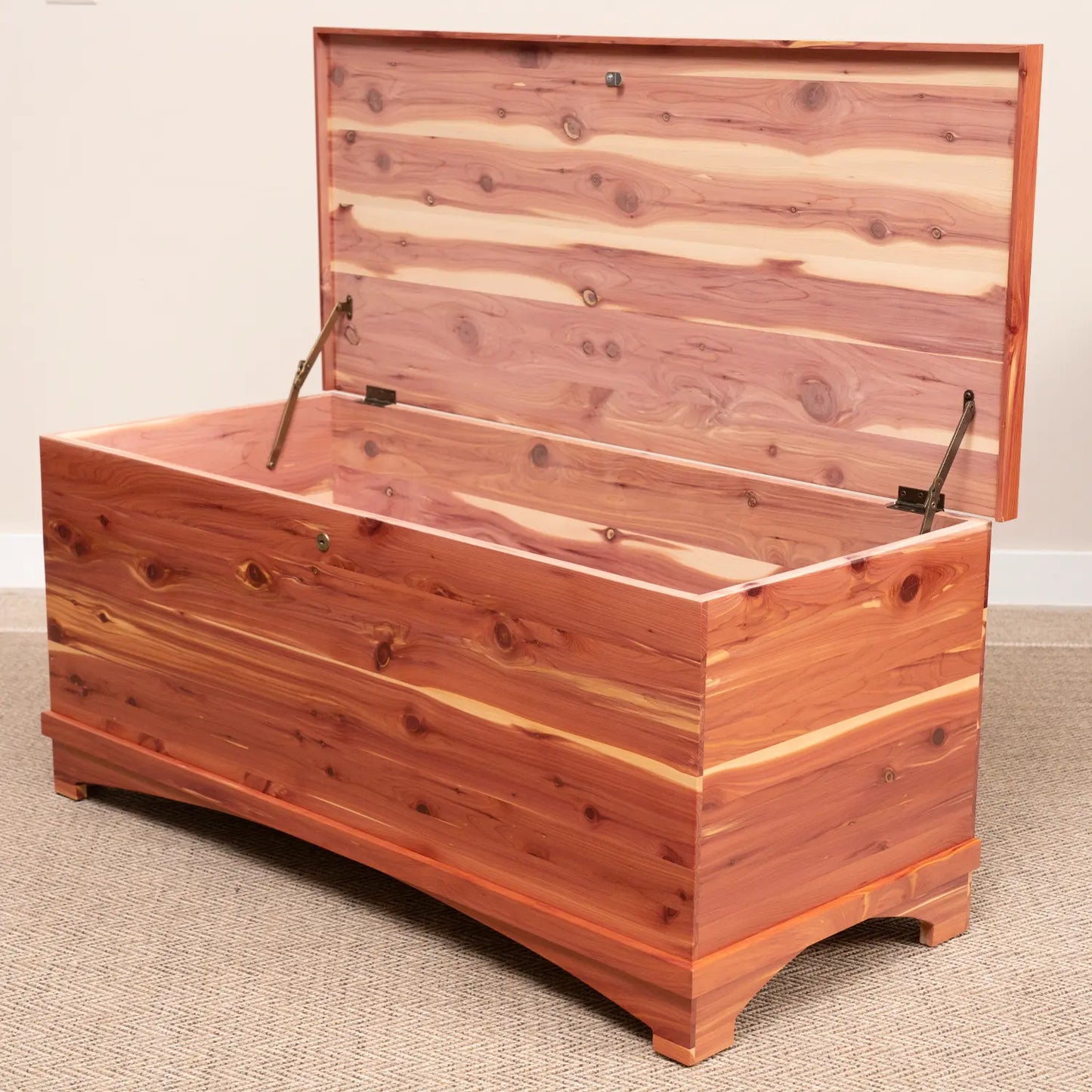 Open Cedar Wood Hope Chest