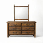 Dylan 6 Drawer Wood Dresser