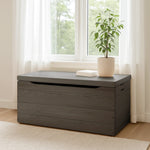 Palmer Oak Blanket Chest, Antique Slate Stain