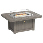 Lumin Fire Pit Rectangular, 51" - Signature Outdoor Collection