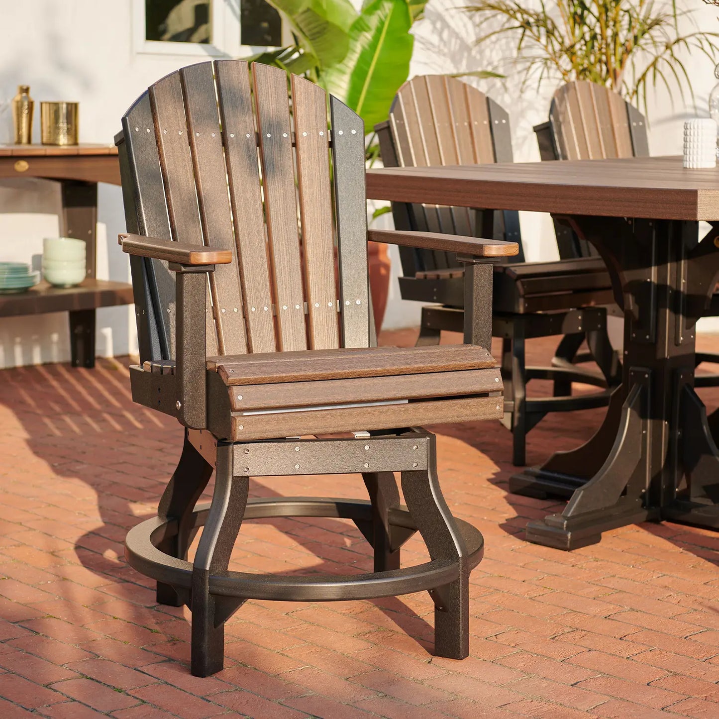 Adirondack Swivel Chair Outdoor - Ready Design