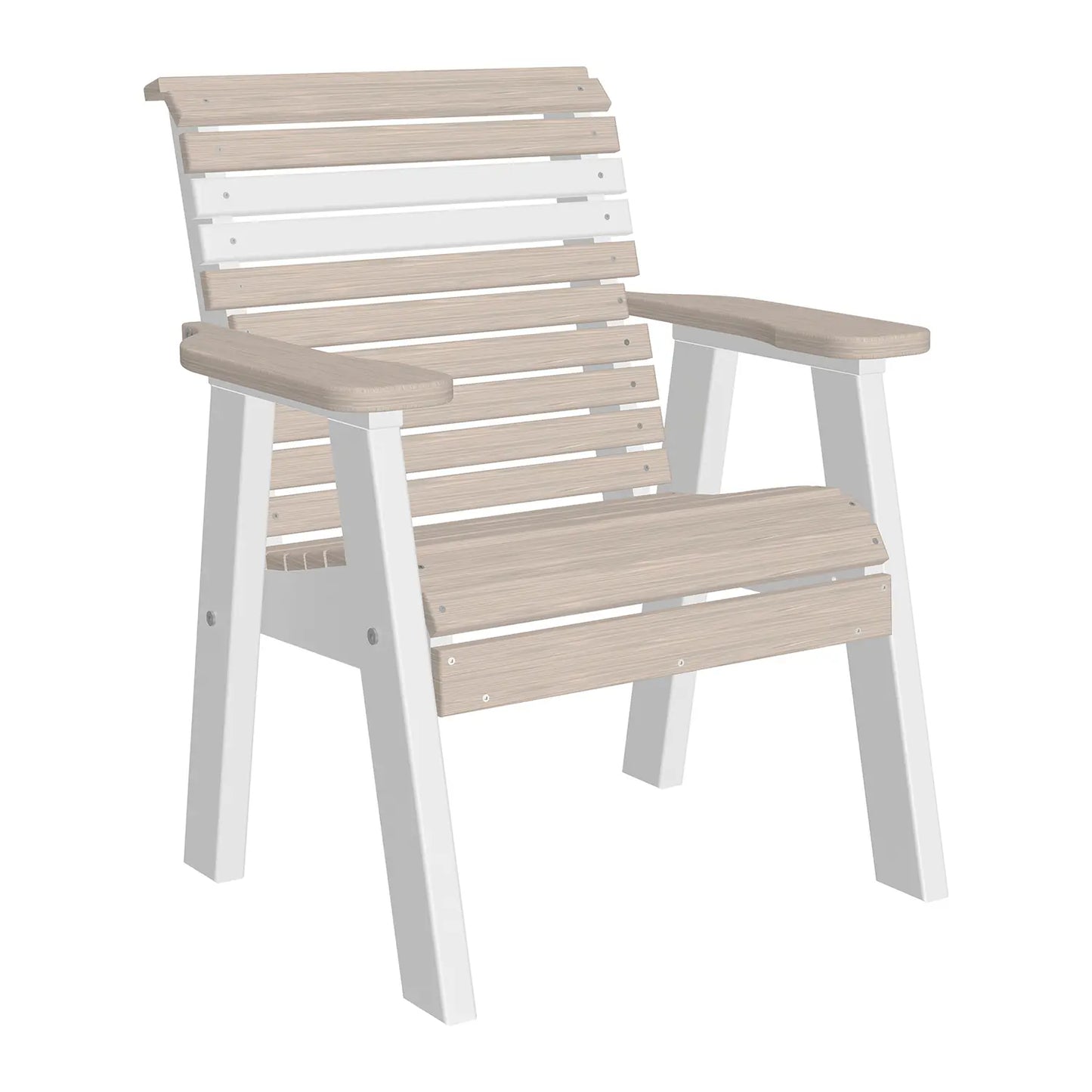 Plain Bench Chair - Lasting Outdoor Performance