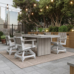 Outdoor Urban Dining Table, Oval Year - Round Durability