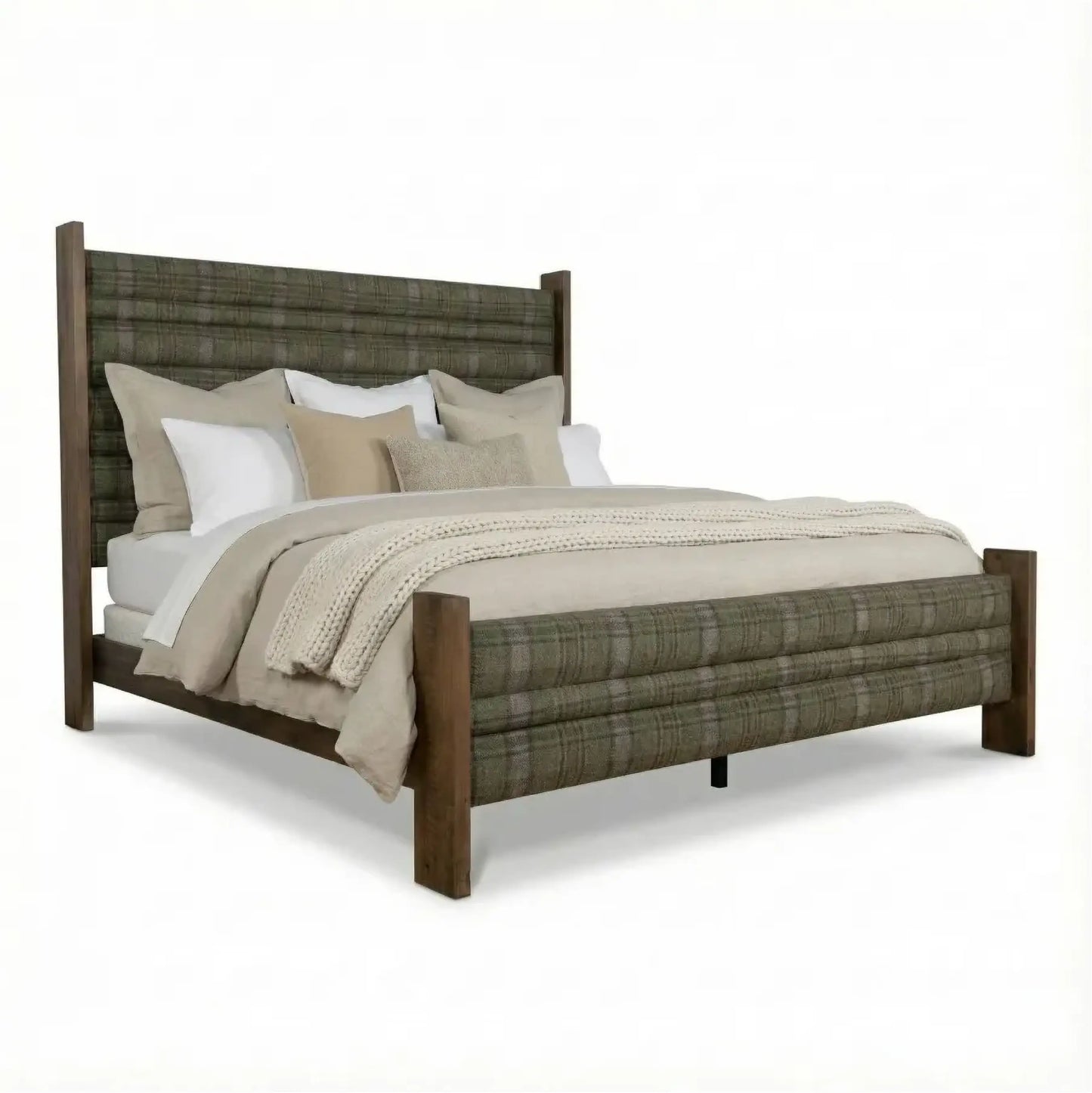 Dylan Upholstered Wood Bed Frame