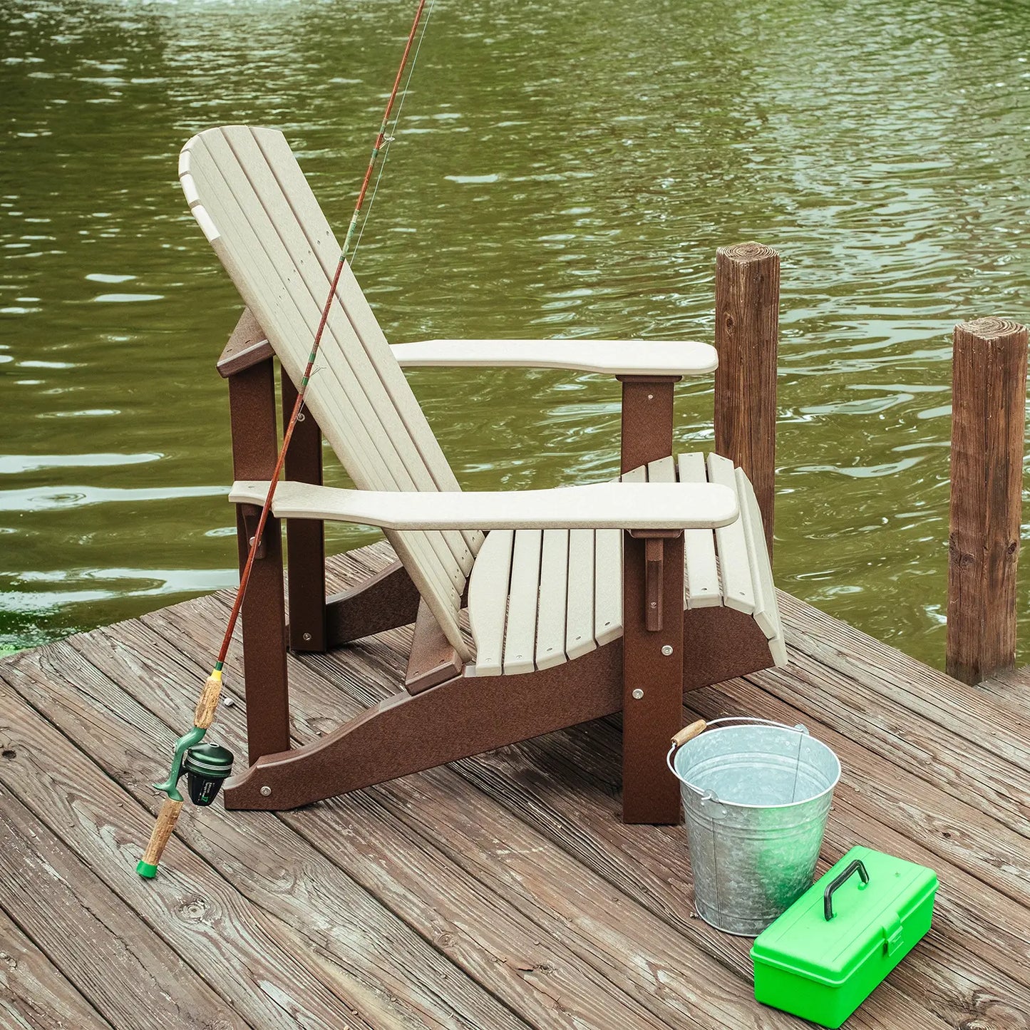 Deluxe Adirondack Chair - Weather-Resistant Build