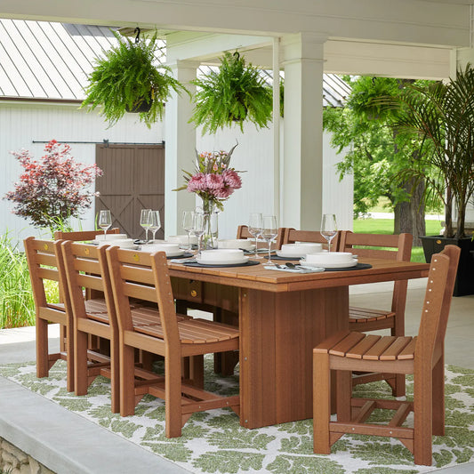Outdoor Urban Dining Table, Rectangular