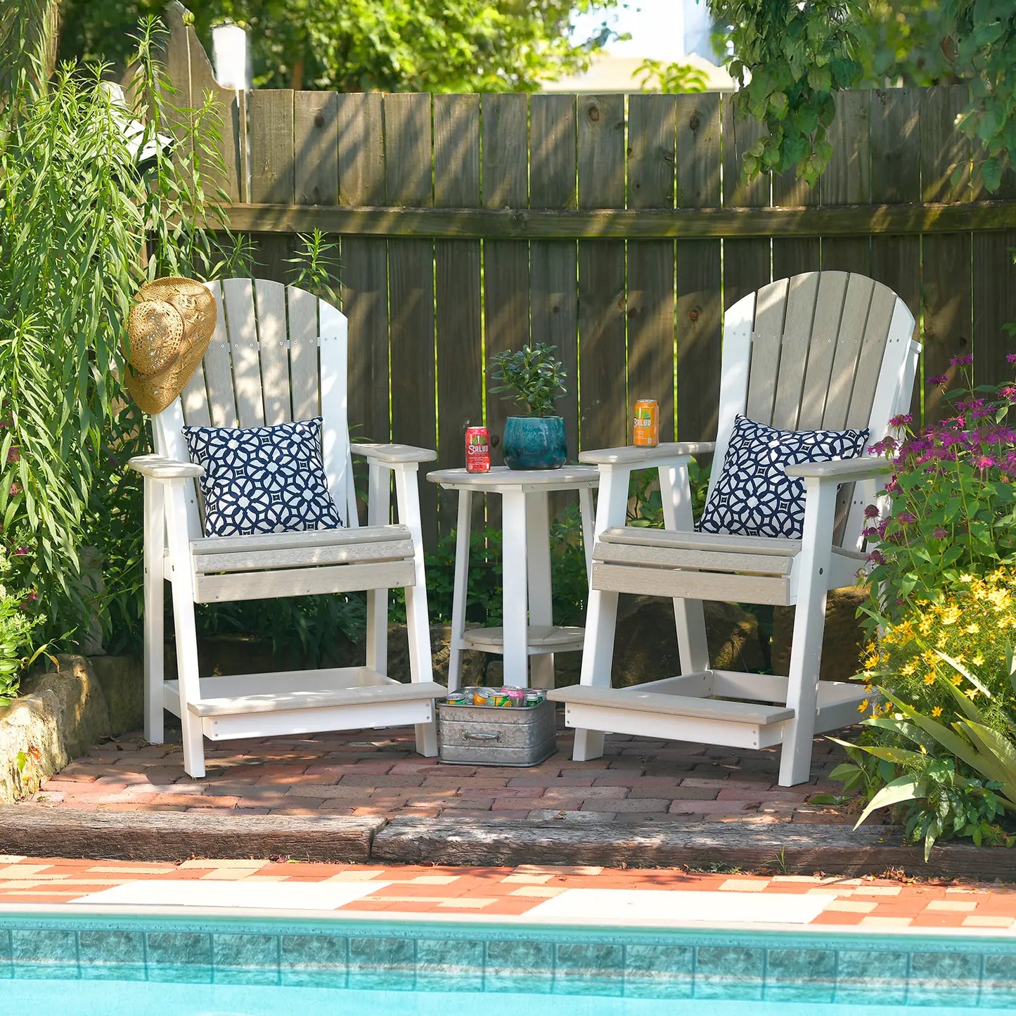 Adirondack Balcony Chair - Crafted for Lasting Outdoor Living