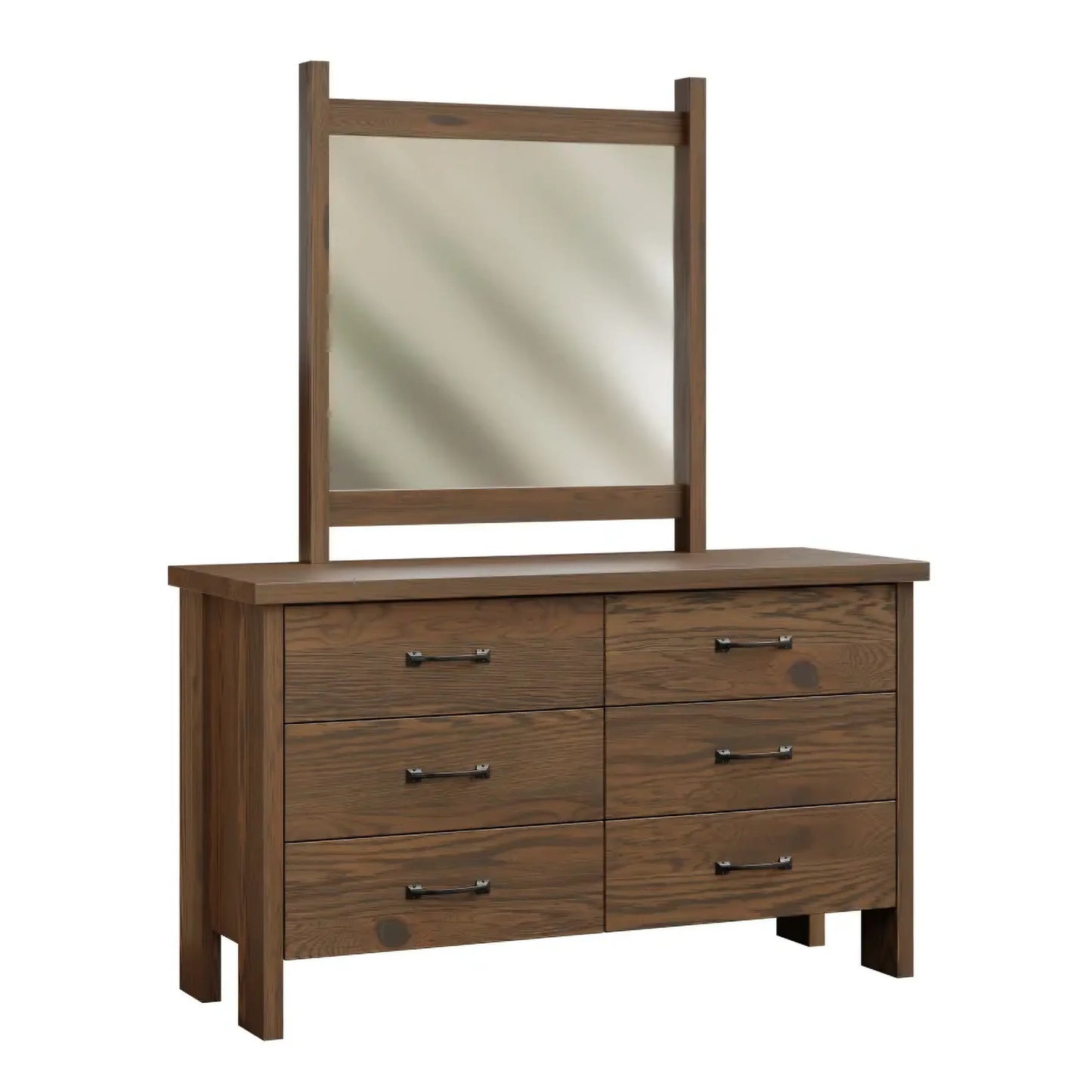 Chelsea Wood Framed Dresser Mirror