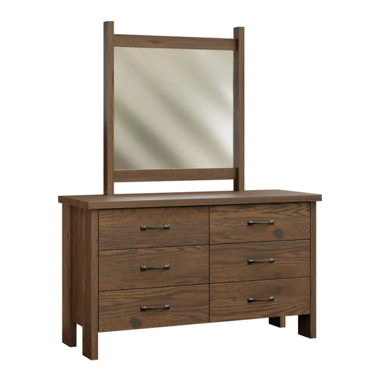 Chelsea Wood Framed Dresser Mirror