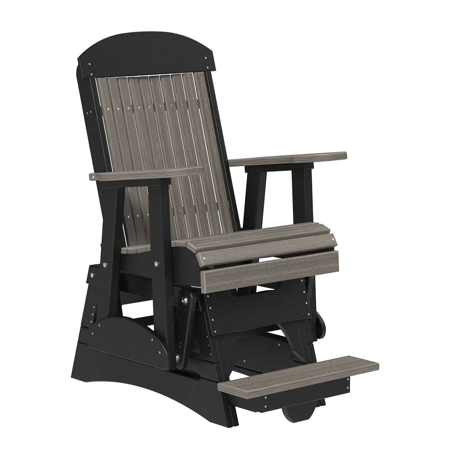 Classic Balcony Glider Chair - Weather-Resistant Build