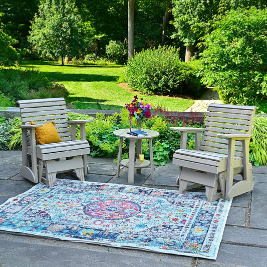 Plain Glider Chair - Year-Round Durability