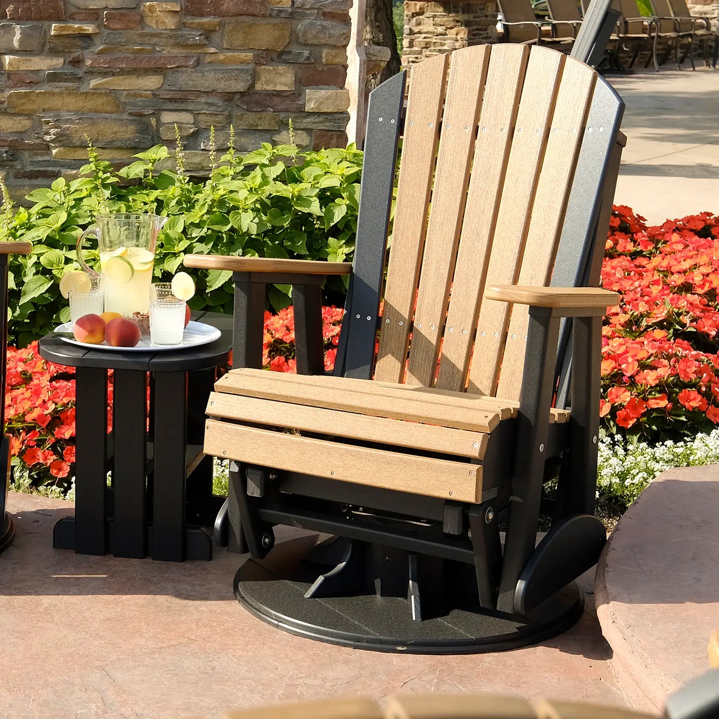 Adirondack Swivel Glider - Made for Every Season