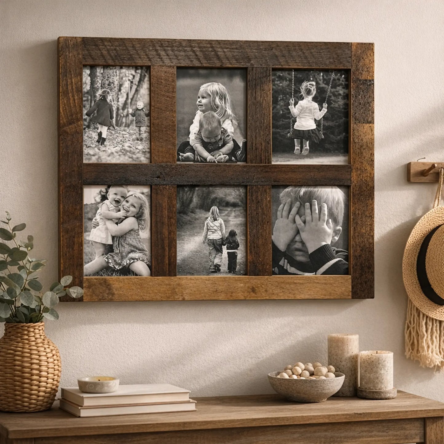 6 opening collage picture frame