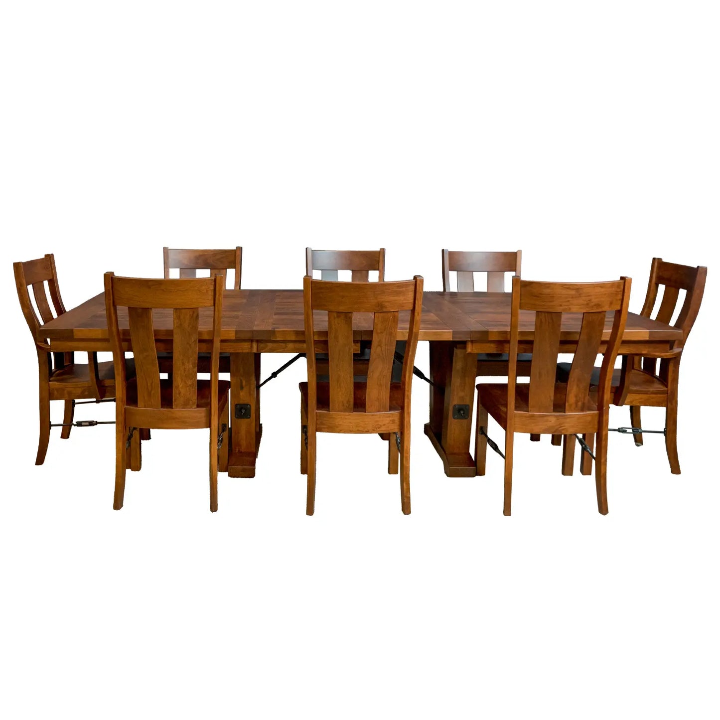 Holbrooke 8 Person Extendable Dining Table Set