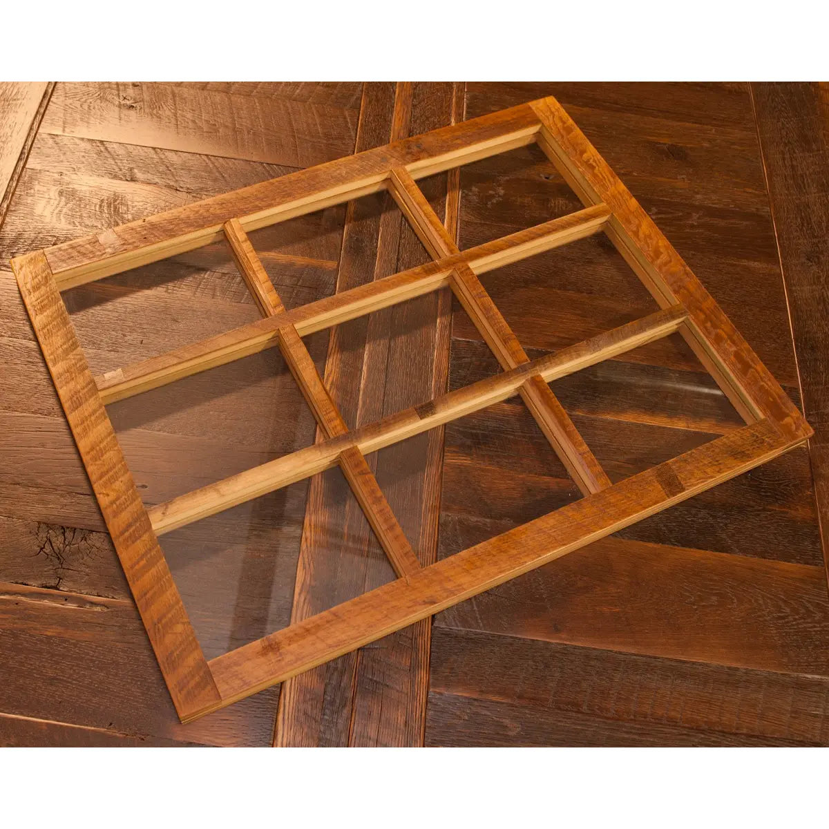 9 opening picture frame barn wood
