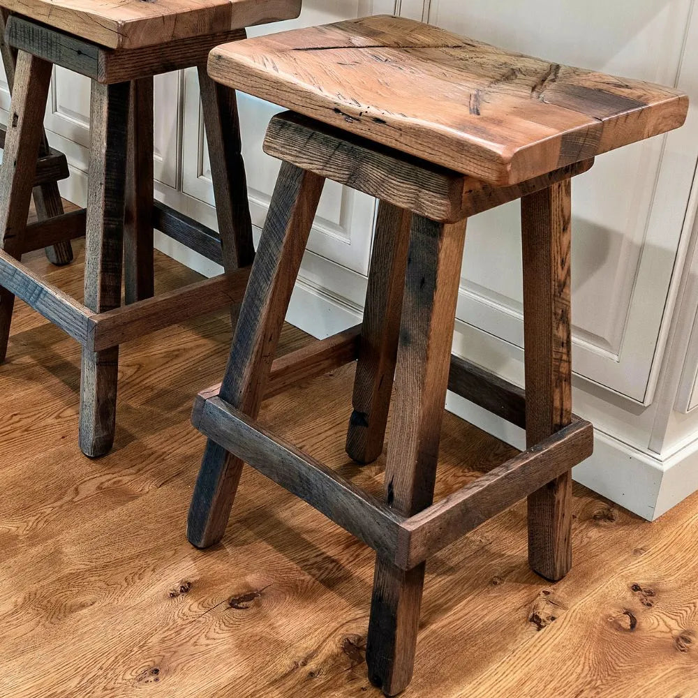 Bayfield Rustic Backless Bar Stool