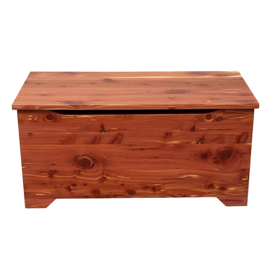 cedar wood small treasure storage chest