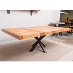 54" Bennet Square Extendable Dining Table, Boston Stain