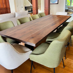 Hamilton Modern Walnut Dining Table