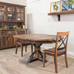 Hampton Round Reclaimed Wood Dining Table