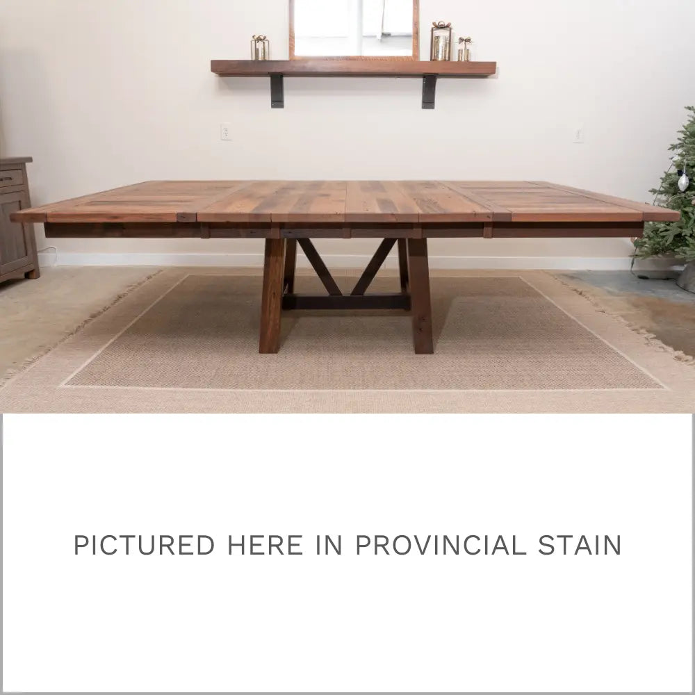 Hawthorne Square Reclaimed Wood Dining Table