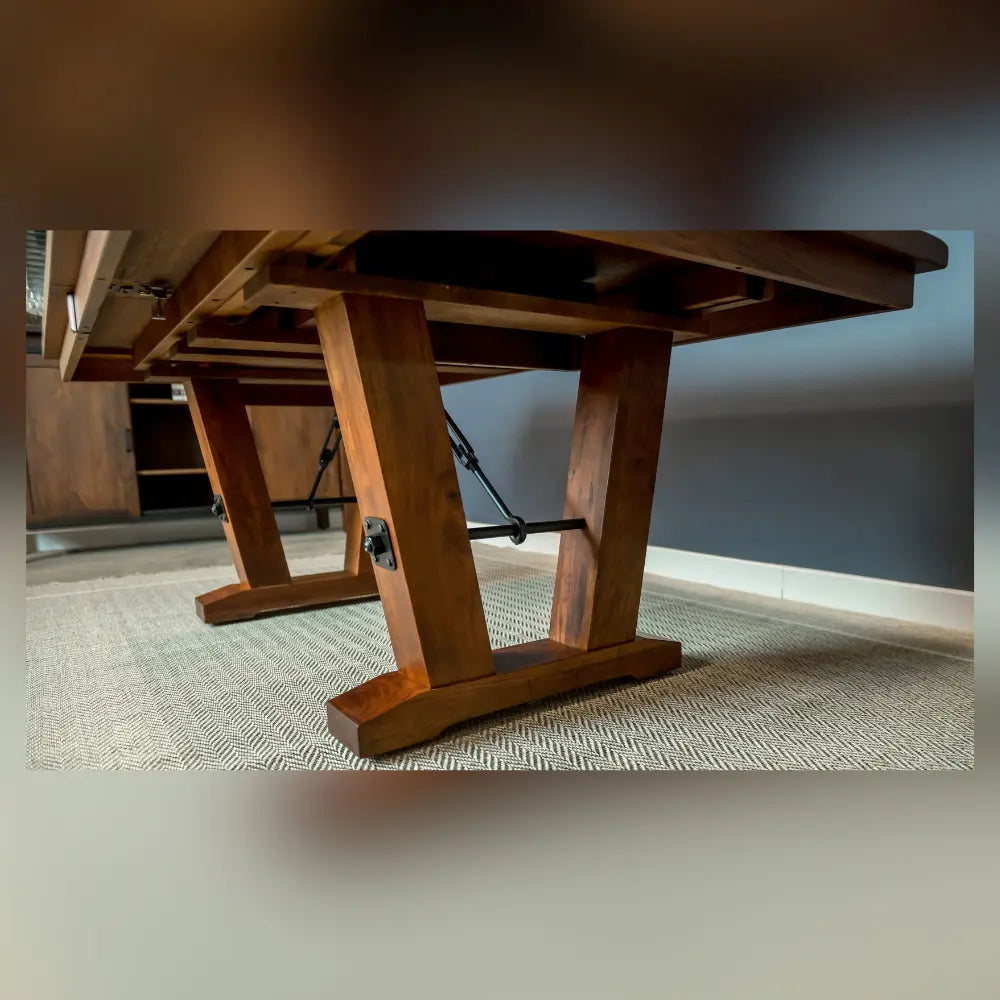 Holbrooke Rustic Cherry Farmhouse Dining Table