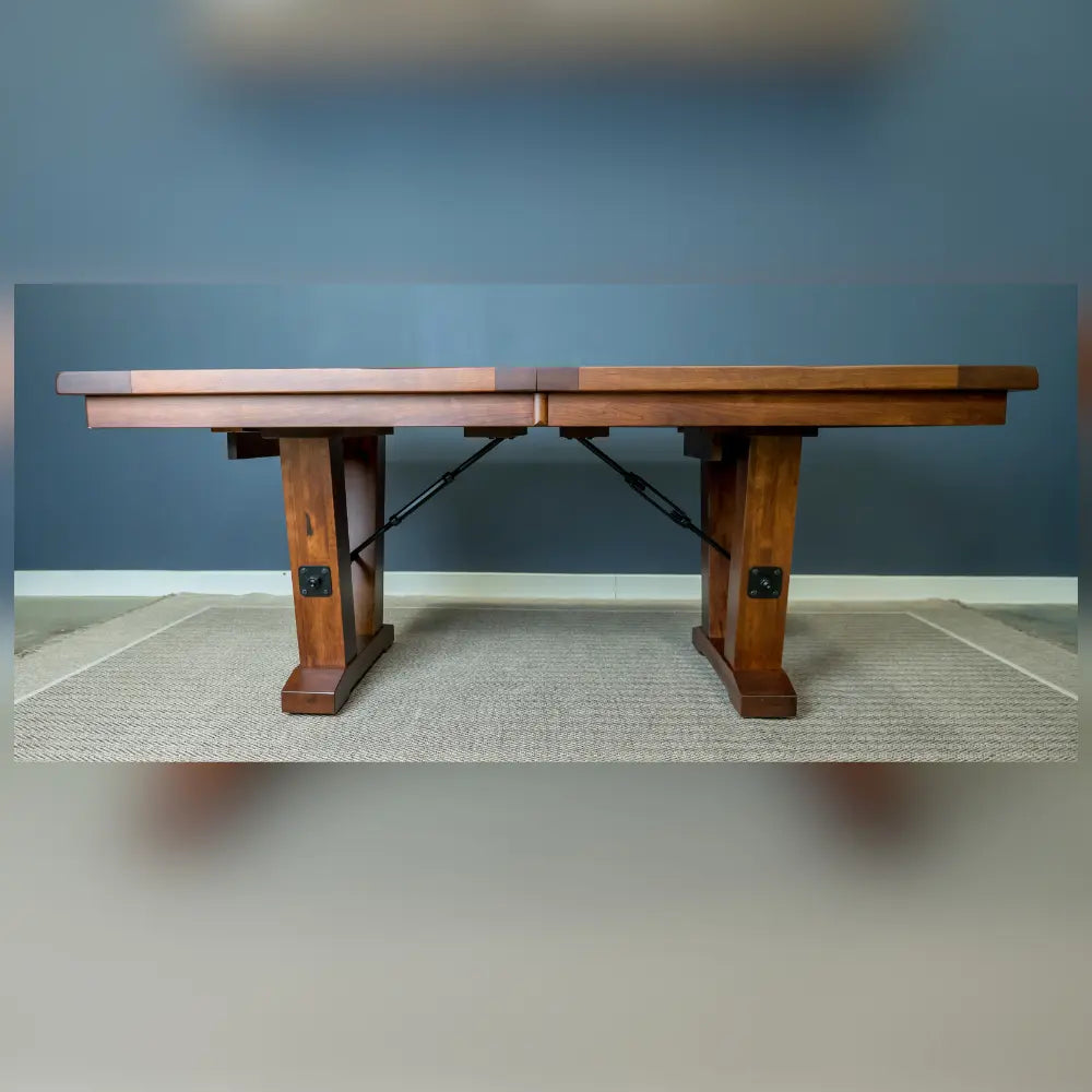 Holbrooke Rustic Cherry Farmhouse Dining Table