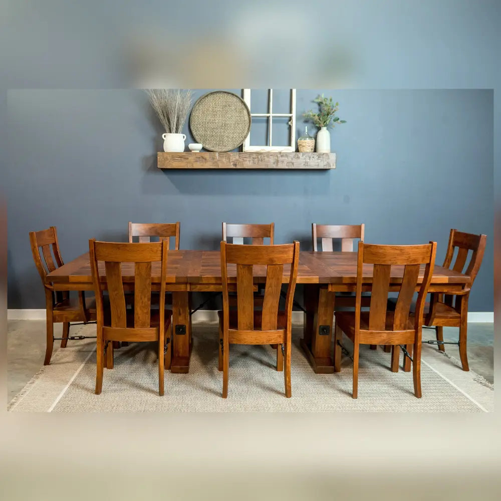 Holbrooke Rustic Farmhouse Dining Table