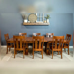 Holbrooke Rustic Cherry Farmhouse Dining Table