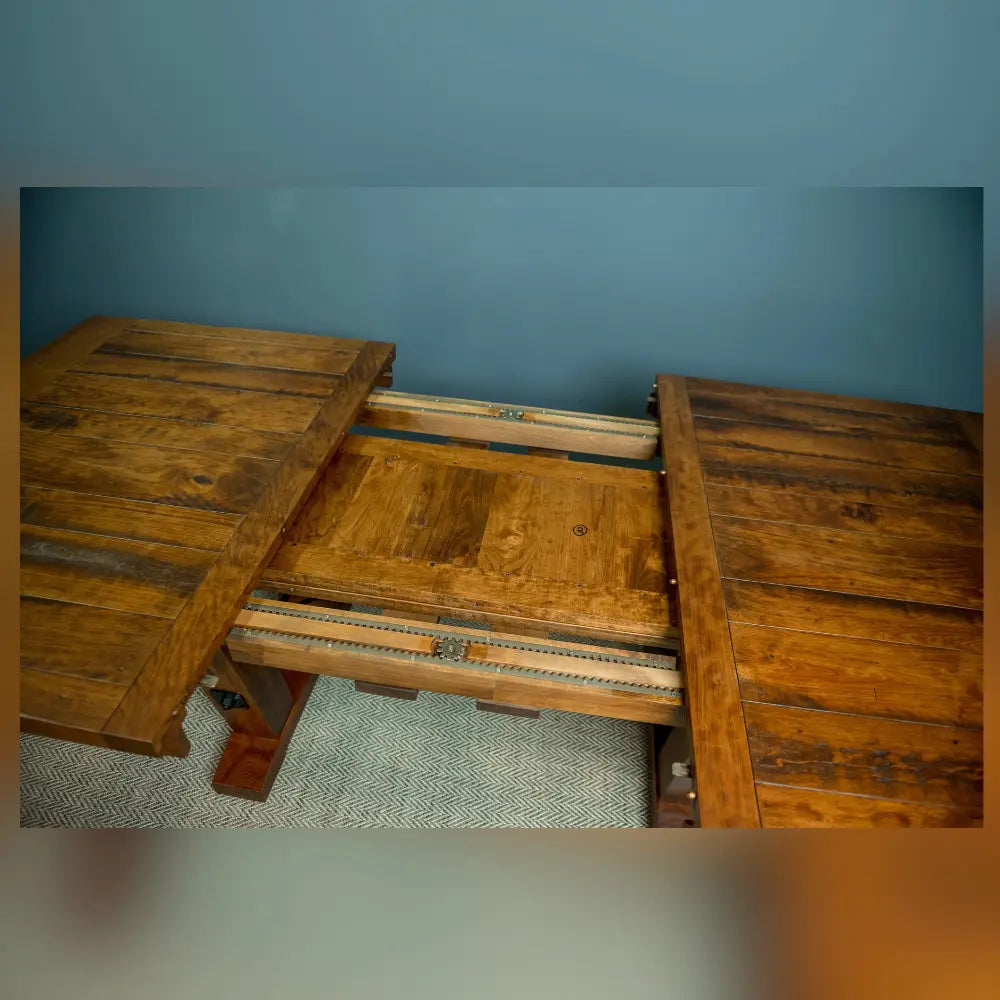 Rustie Hable Extendable Rustic Kitchen Table