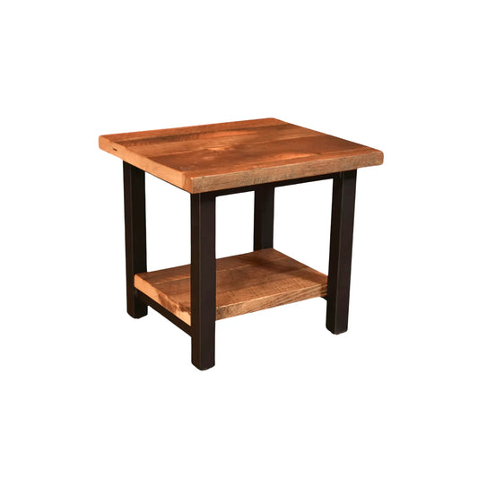 Irvine Rustic Modern End Table