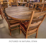 Jackson Round Reclaimed Wood Dining Table