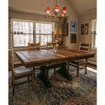 Pathway Dining Solid Wood Extendable Dining Table, Barnwood