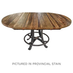 Sierra Round Barnwood Counter Height Dining Table