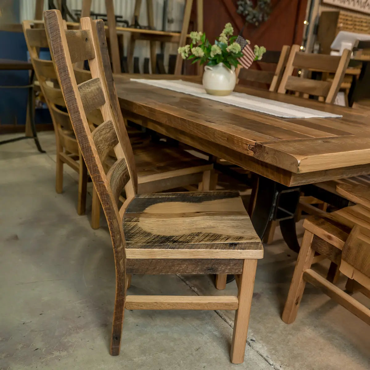 Akron Barnwood Dining Chair