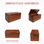 Palmer Oak Blanket Chest, Michaels Stain
