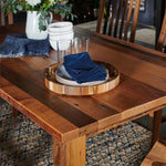 Atherton Classic Farmhouse Dining Table, Barnwood