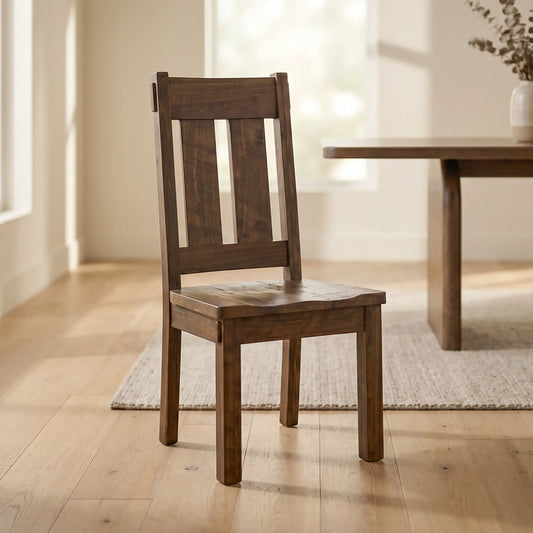 Austin Rustic Maple Dining Chair