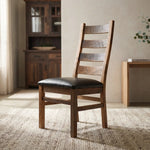 Aven Upholstered Barnwood Dining Chair