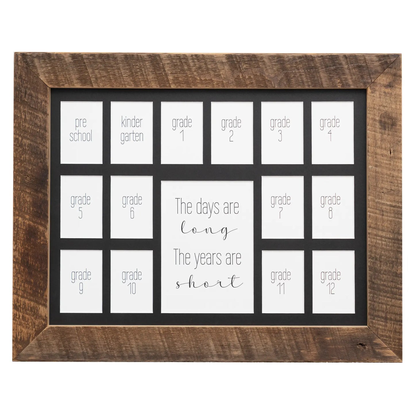 12x16 School Photos Barnwood Frame 1Prek