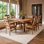 Hawthorne Square Reclaimed Wood Dining Table, Natural