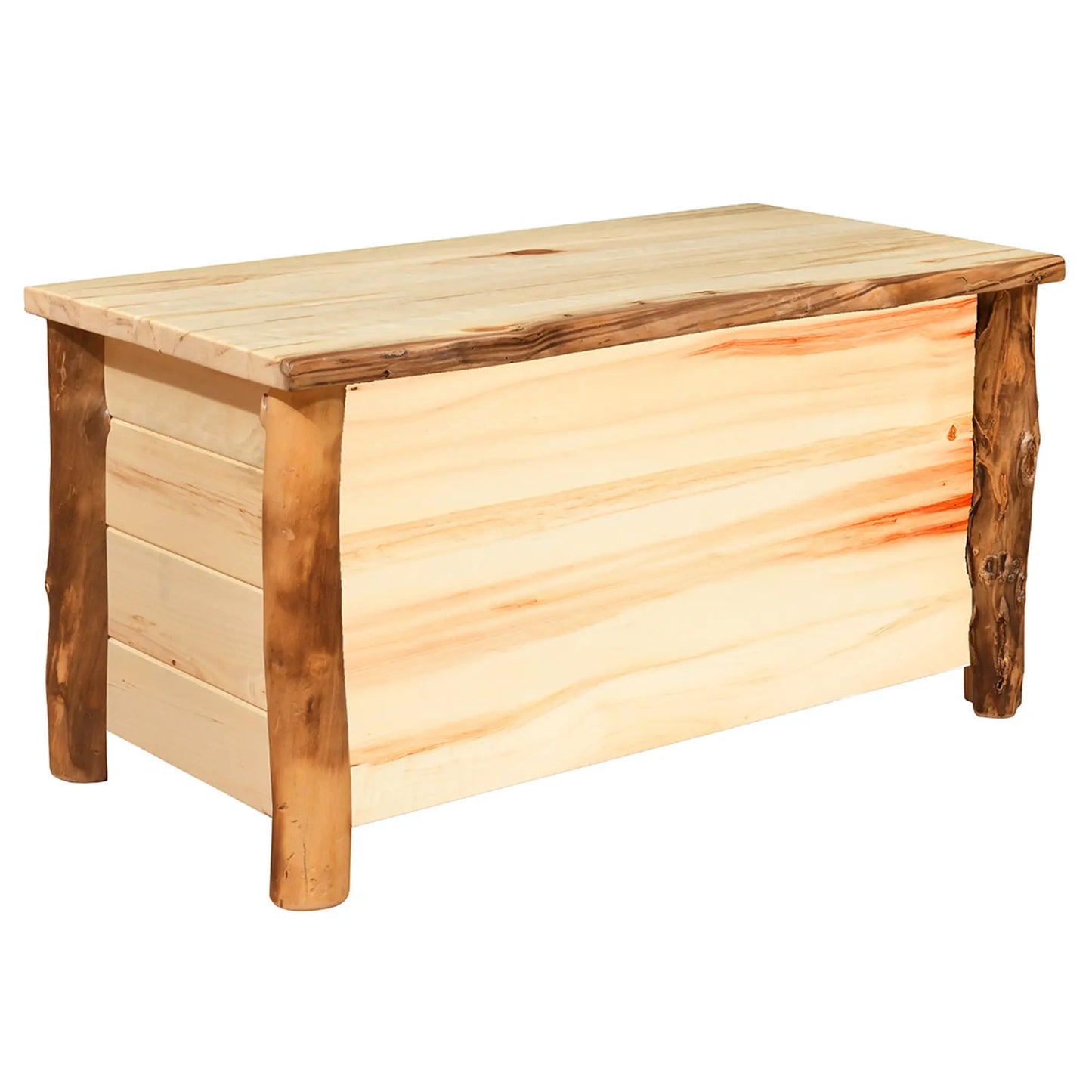 Blue Ridge Log Blanket Chest