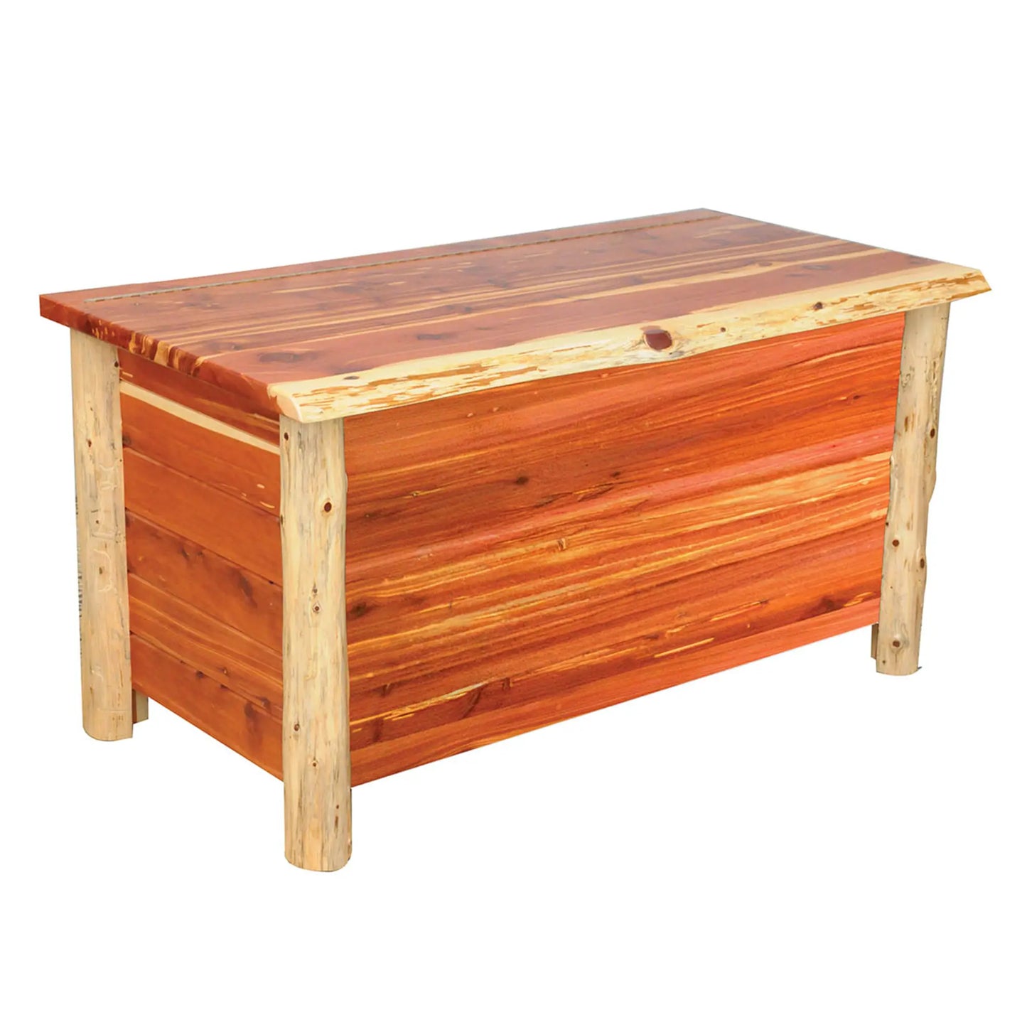 Blue Ridge Log Blanket Chest