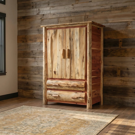 Blue Ridge Log Wardrobe