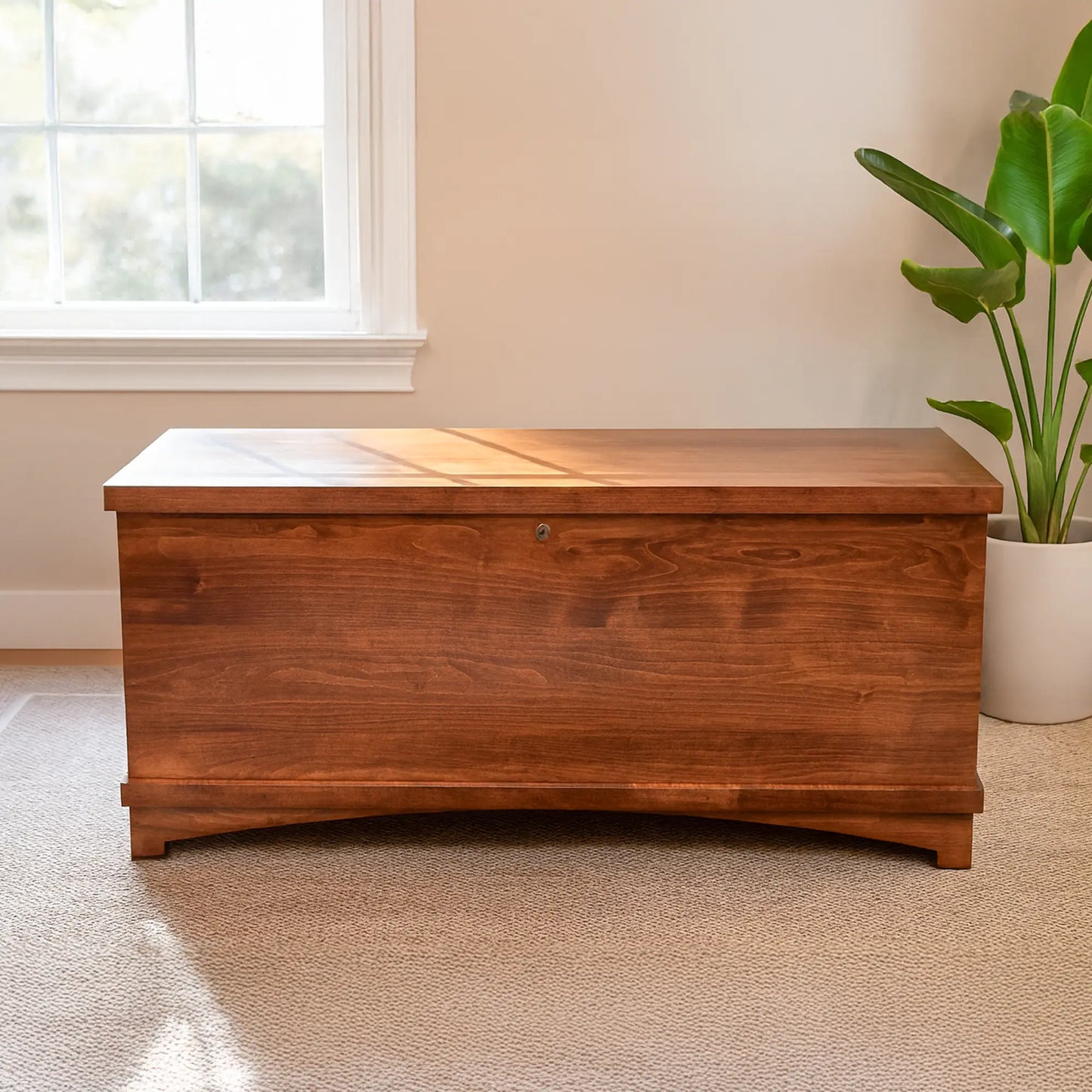 Whitley Brown Maple Hope Chest, Asbury Stain