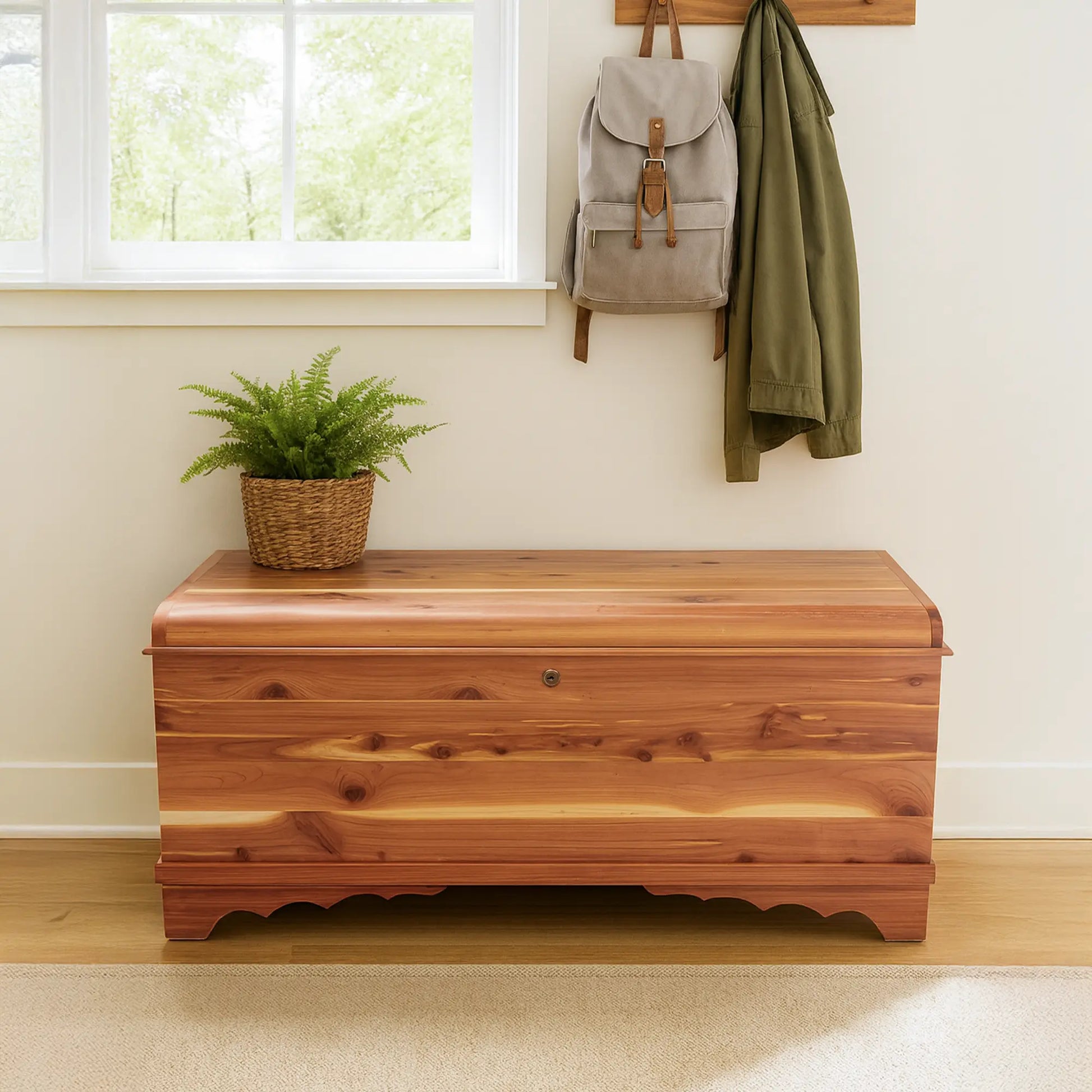 Waterfall Cedar Hope Chest | Storage | Rustic Red Door Waterfall Cedar Hope Chest | Storage | Rustic Red Door