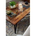 Shelton Rustic Industrial Coffee Table